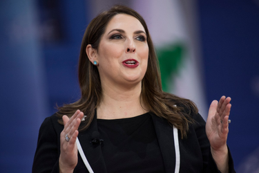 OpenGraph image for talkingpointsmemo.com/news/rnc-chair-ronna-mcdaniel-dodges-cpac-disinvite-romney-question