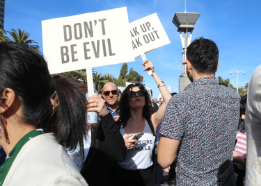 OpenGraph image for techcrunch.com/2019/06/07/a-google-walkout-organizer-just-left-the-company-saying-if-they-wont-lead-we-will/