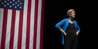 OpenGraph image for theintercept.com/2019/11/12/elizabeth-warren-pregnancy-fired-america-rising/