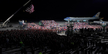 OpenGraph image for theintercept.com/2020/10/15/trump-iowa-rally/