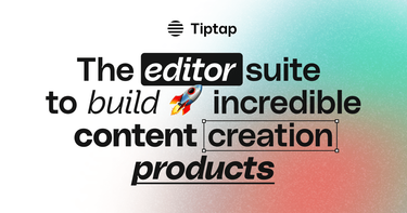 OpenGraph image for tiptap.dev