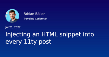 OpenGraph image for traveling-coderman.net/code/eleventy-post-inject/