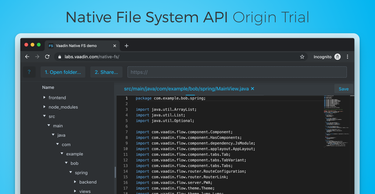 OpenGraph image for vaadin.com/labs/native-fs