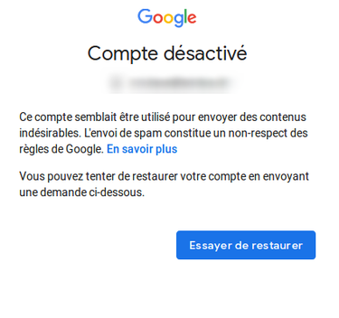 OpenGraph image for voiprovider.wordpress.com/2018/08/28/quand-google-vous-prend-pour-un-spammeur/