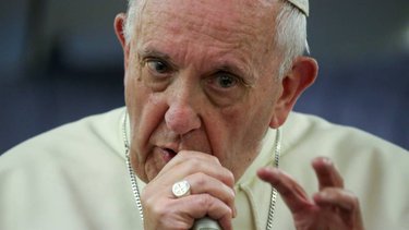 OpenGraph image for walkingeaglenews.com/2018/04/20/angry-pope-uses-the-force-to-remotely-choke-andrew-scheer-for-failing-to-fully-quash-ndp-apology-motion/