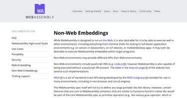 OpenGraph image for webassembly.org/docs/non-web/