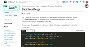 OpenGraph image for 11ty.dev/docs/data-deep-merge/