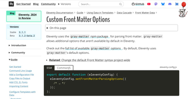 OpenGraph image for 11ty.dev/docs/data-frontmatter-customize/