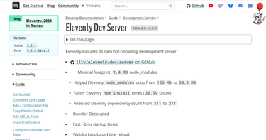 OpenGraph image for 11ty.dev/docs/dev-server/
