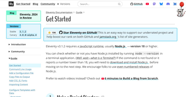 OpenGraph image for 11ty.dev/docs/getting-started/#step-4-create-some-templates