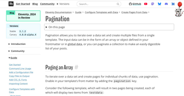 OpenGraph image for 11ty.dev/docs/pagination/#reverse-the-data