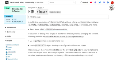 OpenGraph image for 11ty.dev/docs/plugins/html-base/