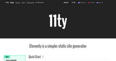 OpenGraph image for 11ty.io/#built-with-eleventy