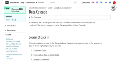 OpenGraph image for 11ty.io/docs/data-cascade/