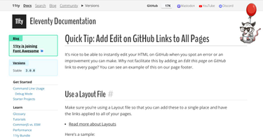 OpenGraph image for 11ty.io/docs/quicktips/edit-on-github-links/