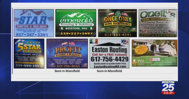 OpenGraph image for boston25news.com/news/mansfield-pd-apologizes-after-calling-legitimate-roofing-business-a-scam/998173585