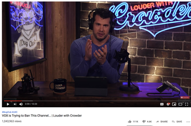 OpenGraph image for buzzfeednews.com/article/carolineodonovan/youtube-demonetize-steven-crowder-mocking-carlos-maza