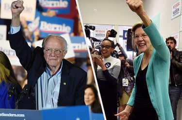 OpenGraph image for buzzfeednews.com/article/nidhiprakash/bernie-sanders-elizabeth-warren-2020-dreamers