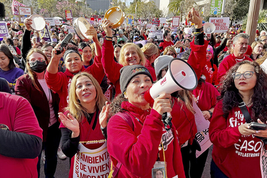 OpenGraph image for csmonitor.com/Business/2023/0330/Labor-strikes-are-rising-and-winning-pay-hikes