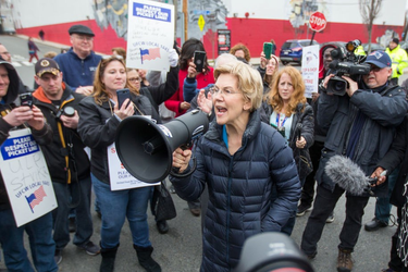 OpenGraph image for dailykos.com/story/2019/4/15/1850460/-Elizabeth-Warren-unveils-policy-plan-to-protect-public-lands-increase-renewable-energy-on-day-one