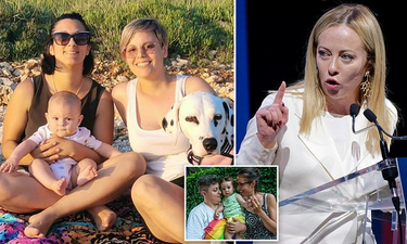 OpenGraph image for dailymail.co.uk/news/article-12302509/Italy-erases-names-gay-mothers-childrens-birth-certificates-crackdown.html