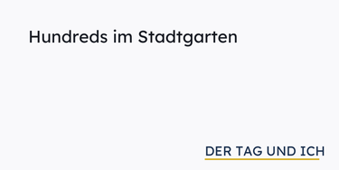 OpenGraph image for dertagundich.de/hundreds-im-stadtgarten/