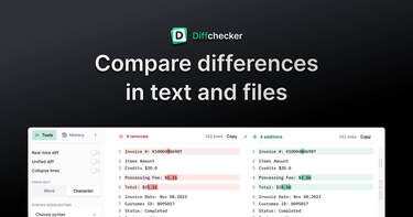 OpenGraph image for diffchecker.com/Vs8Fz0hM