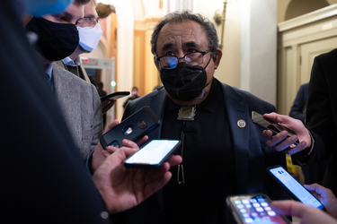 OpenGraph image for eenews.net/articles/with-climate-bill-stalled-democrats-push-ej-agenda/