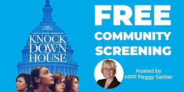 OpenGraph image for eventbrite.ca/e/knock-down-the-house-screening-tickets-61811051519