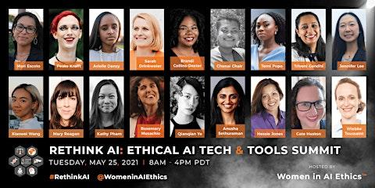 OpenGraph image for eventbrite.com/e/rethink-ai-ethical-ai-tech-tools-summit-tickets-148958409613?aff=Gen
