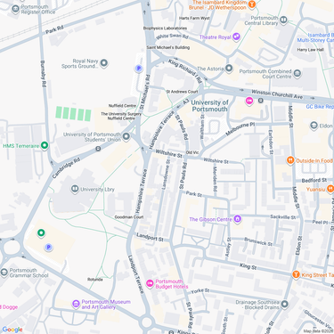 OpenGraph image for google.co.uk/maps/place/8+Wiltshire+St,+Portsmouth,+Southsea,+Portsmouth+PO5+4AH/@50.7941536,-1.0950999,17z/data=!4m2!3m1!1s0x48745d9c70128ca9:0x1c8e1520896791f4