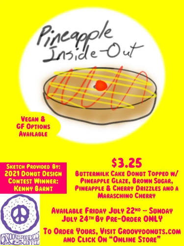 OpenGraph image for groovydonuts.com/news/enjoy-our-2nd-donut-design-contest-winner-of-the-year-jftws