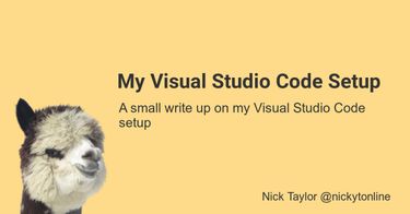 OpenGraph image for https://www.iamdeveloper.com/posts/my-visual-studio-code-setup-2ima/