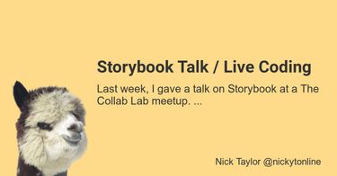 OpenGraph image for https://www.iamdeveloper.com/posts/storybook-talk-live-coding-klp/