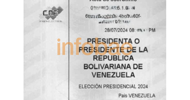OpenGraph image for infobae.com/venezuela/2024/07/30/maria-corina-machado-publico-la-pagina-web-para-verificar-las-actas-de-votacion-de-la-eleccion-presidencial-en-venezuela/