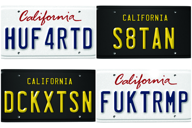 OpenGraph image for lamag.com/citythinkblog/rejected-vanity-plates/