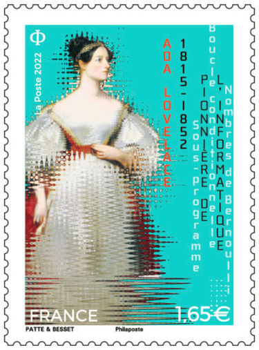 OpenGraph image for laposte.fr/pp/timbre-ada-lovelace-1815-1852-lettre-prioritaire-international/p/1122025