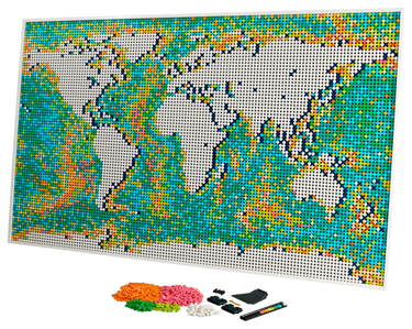 OpenGraph image for lego.com/en-us/product/world-map-31203