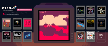 OpenGraph image for lexaloffle.com/pico-8.php