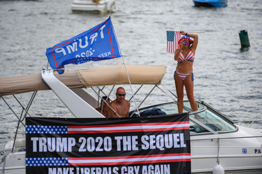 OpenGraph image for mediaite.com/news/perfect-metaphor-dumbkirk-trends-after-multiple-boats-sink-at-trump-boat-parade-in-austin/