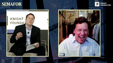 OpenGraph image for mediamatters.org/tucker-carlson/theres-no-point-interviewing-tucker-carlson