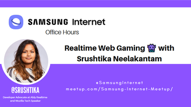 OpenGraph image for meetup.com/Samsung-Internet-Meetup/events/271307577/