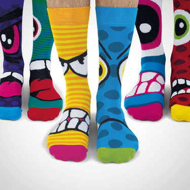 OpenGraph image for menkind.co.uk/united-oddsocks-stress-head-socks