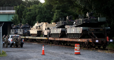 OpenGraph image for nbcnews.com/politics/donald-trump/tanks-arrive-d-c-trump-s-fourth-july-celebration-n1025786
