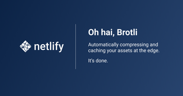 OpenGraph image for netlify.com/blog/2020/05/20/gain-instant-performance-boosts-as-brotli-comes-to-netlify-edge/?utm_source=twitter&utm_medium=brotli-pnh&utm_campaign=devex