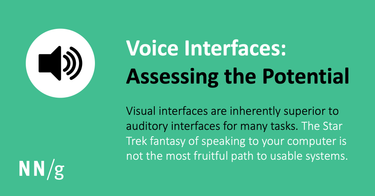OpenGraph image for nngroup.com/articles/voice-interfaces-assessing-the-potential/