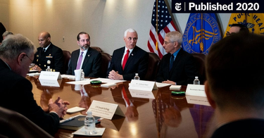 OpenGraph image for nytimes.com/2020/02/27/us/politics/us-coronavirus-pence.html