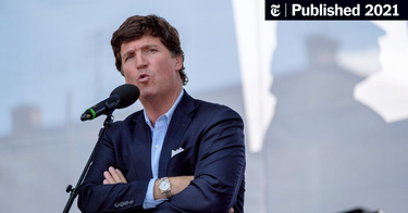 OpenGraph image for nytimes.com/2021/08/10/us/politics/tucker-carlson-nsa.html
