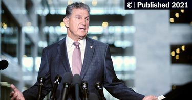 OpenGraph image for nytimes.com/2021/10/15/climate/clean-energy-program-manchin.html?smid=tw-share