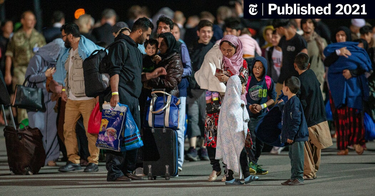 OpenGraph image for nytimes.com/2021/10/23/us/politics/afghan-evacuees-kosovo.html